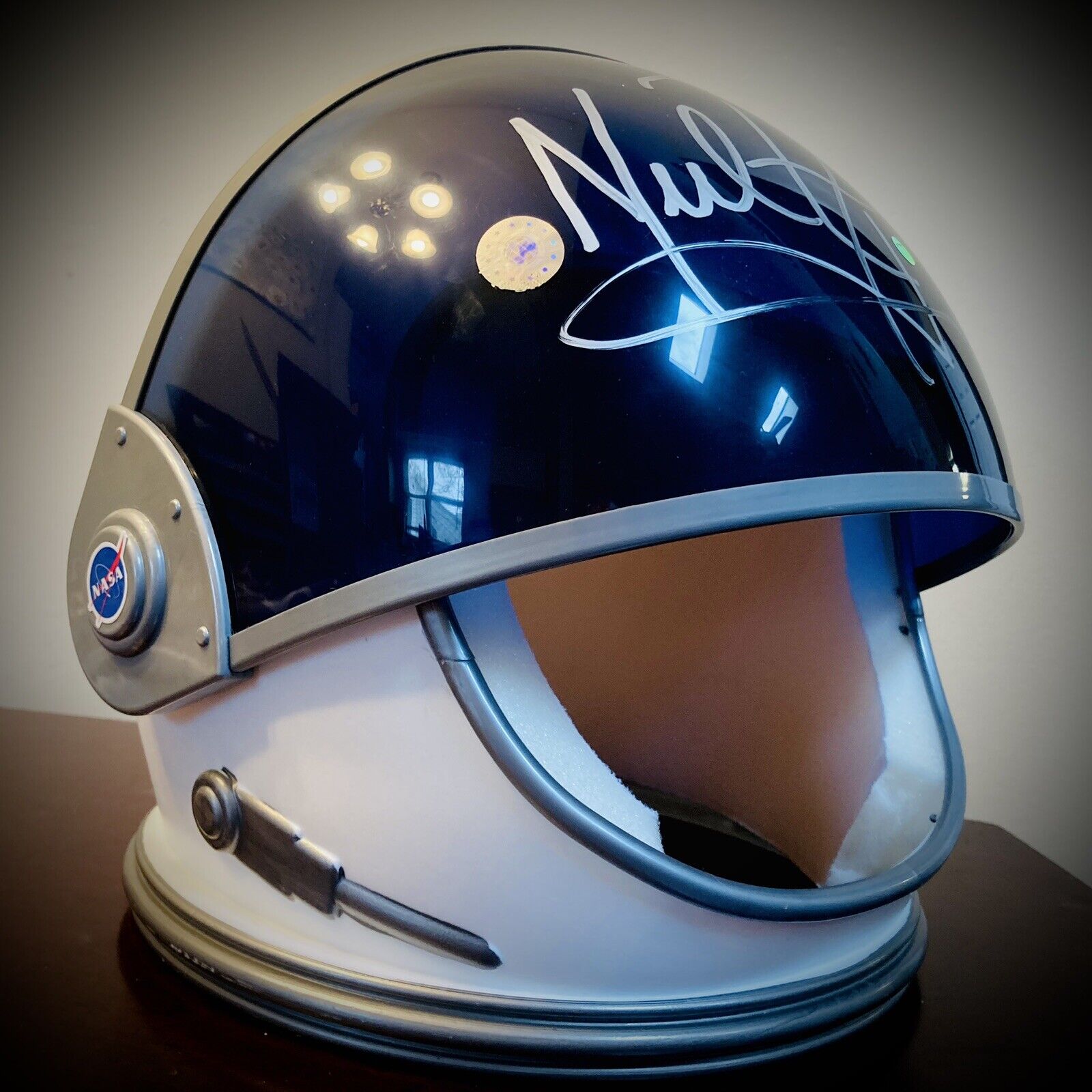 NEIL ARMSTRONG NASA Apollo 11 Autographed Astronaut LIFE SIZE Helmet With COA