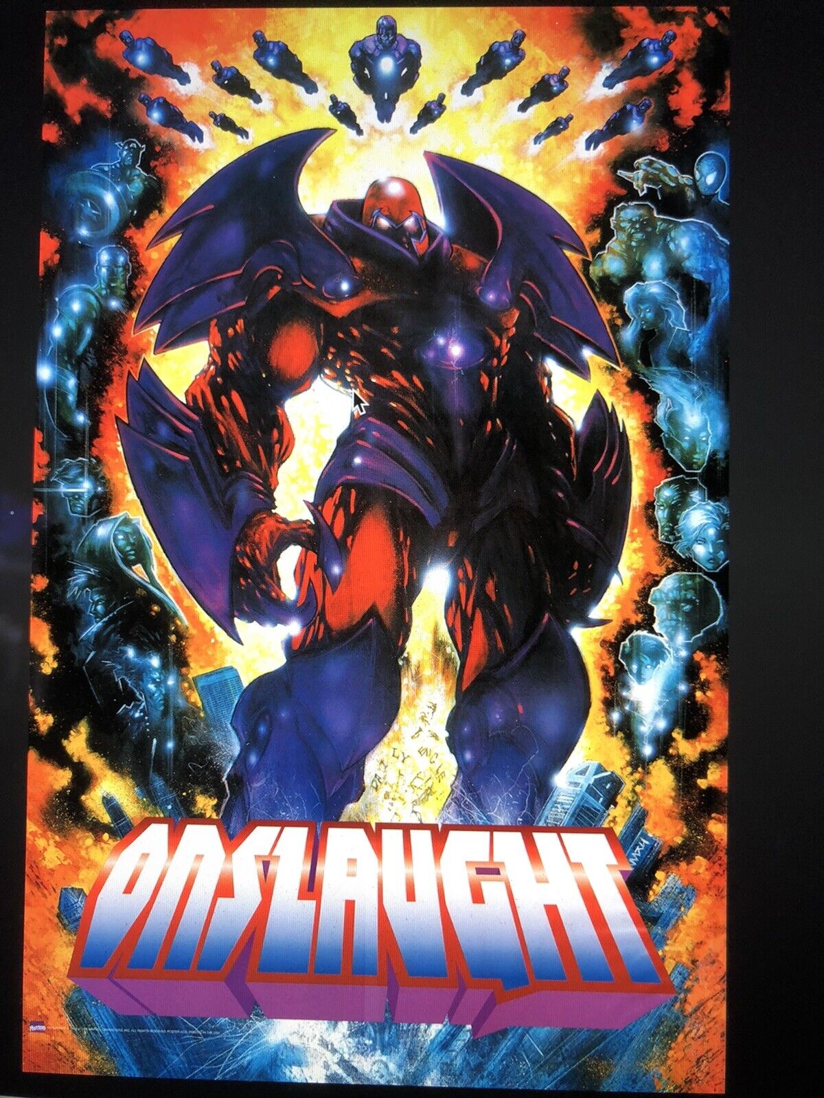 New Original Poster ONSLAUGHT 1996 factory rolled