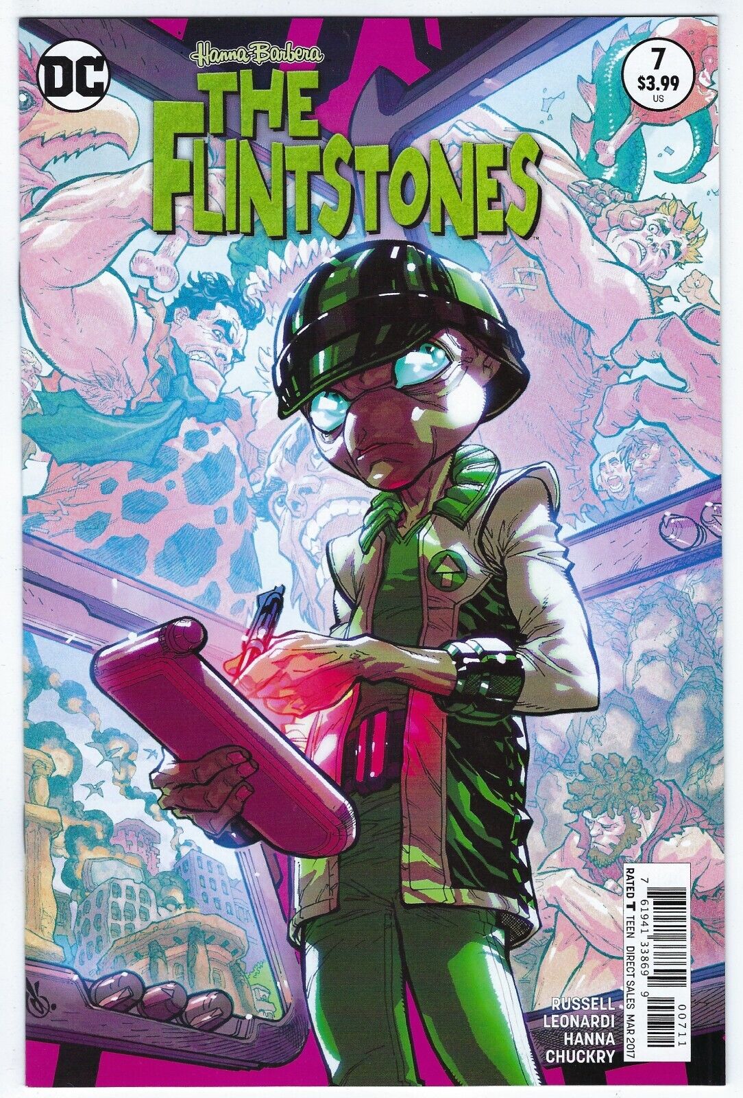 DC Comics THE FLINTSTONES #7 first printing cover A
