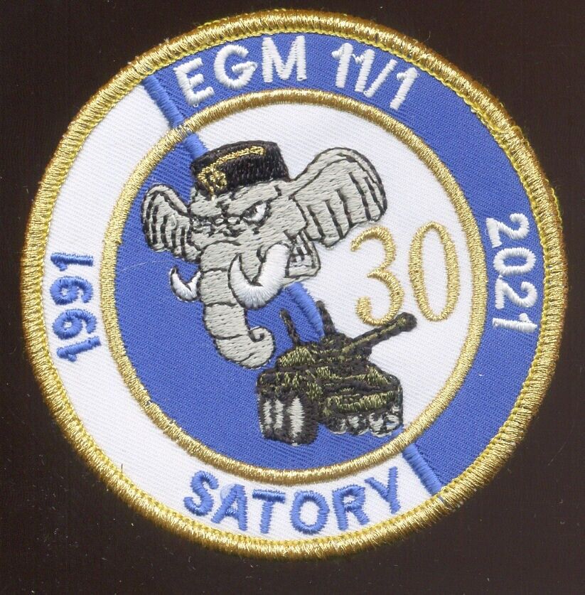 GENDARMERIE / EGM 11/1 SATORY 1991 2021 - 30 YEARS - 8 cm
