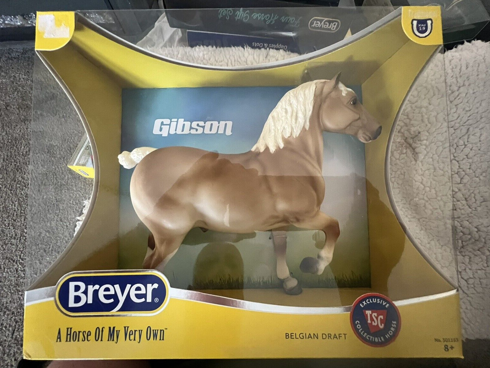 Breyer horse Gibson TSC Draft traditional