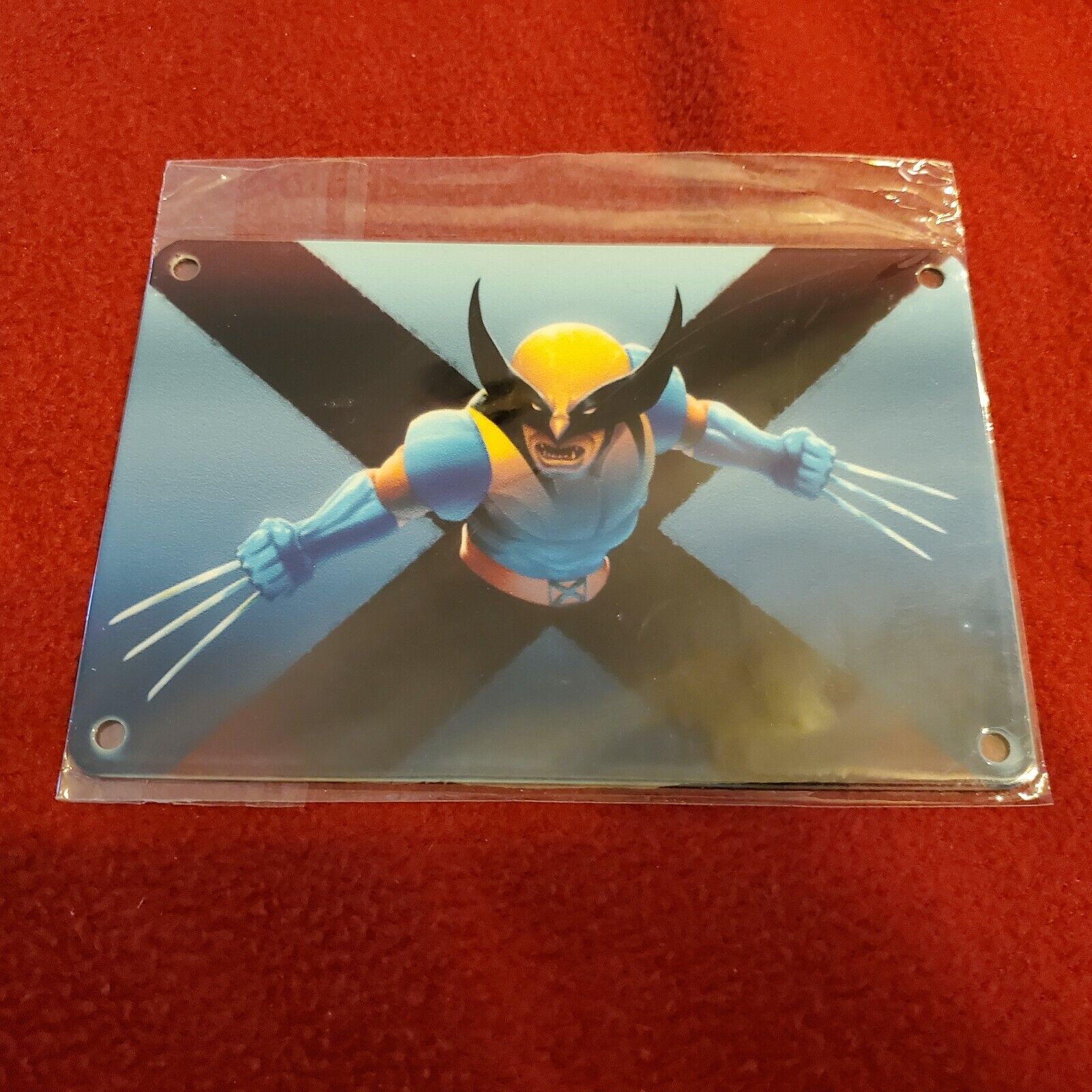 Wolverine Disney X-men  Metal art  Print Displate Zobie Exclusive 6x4”  RARE