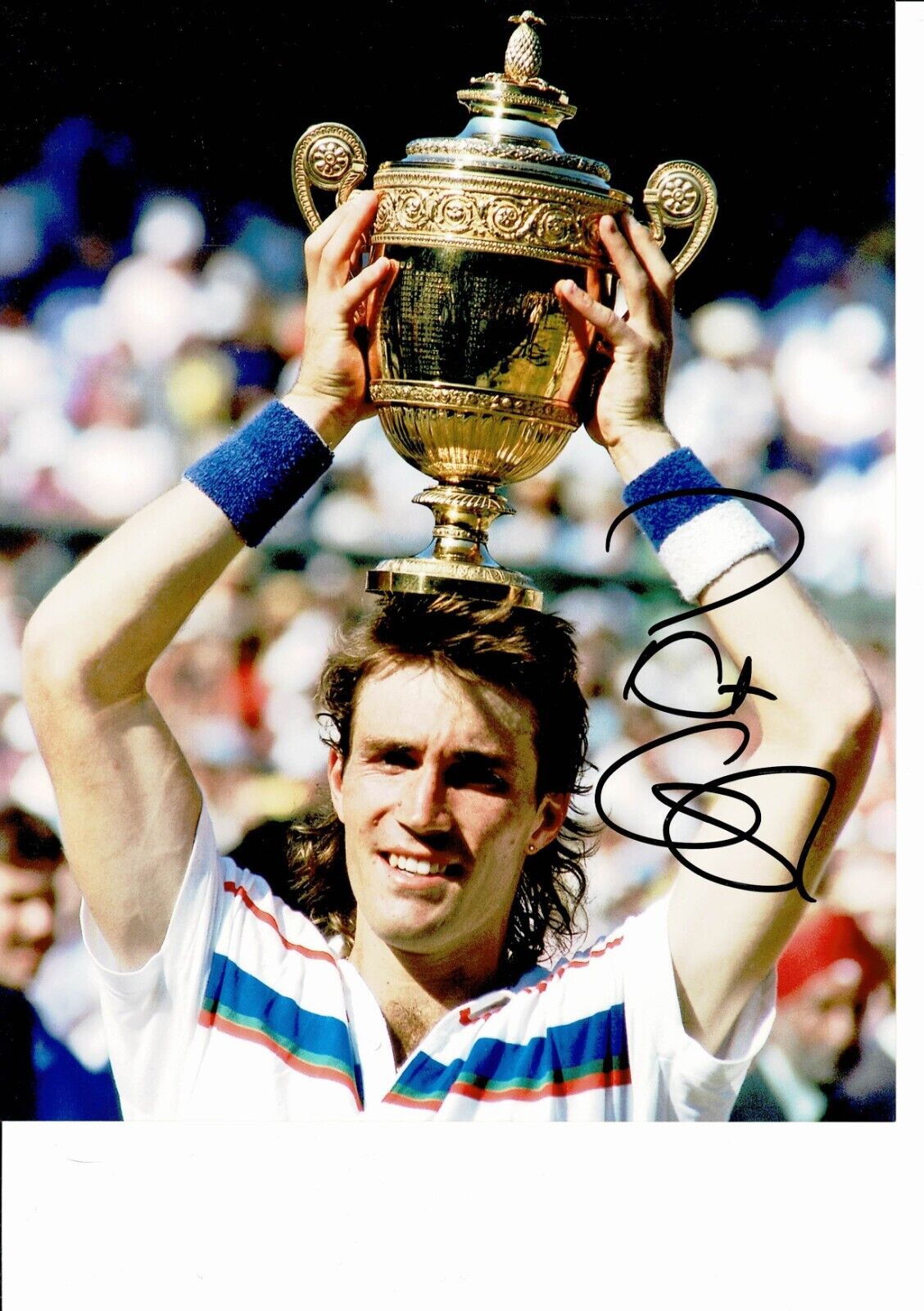 Pat Cash Wimbledon Australian Tennis Player Autograph Signed C UACC RD 96