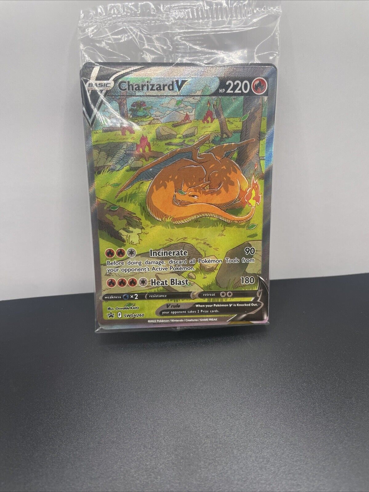 Charizard UPC Promo Cards - SWSH260 SWSH261 SWSH262 - Pokémon TCG - Sealed