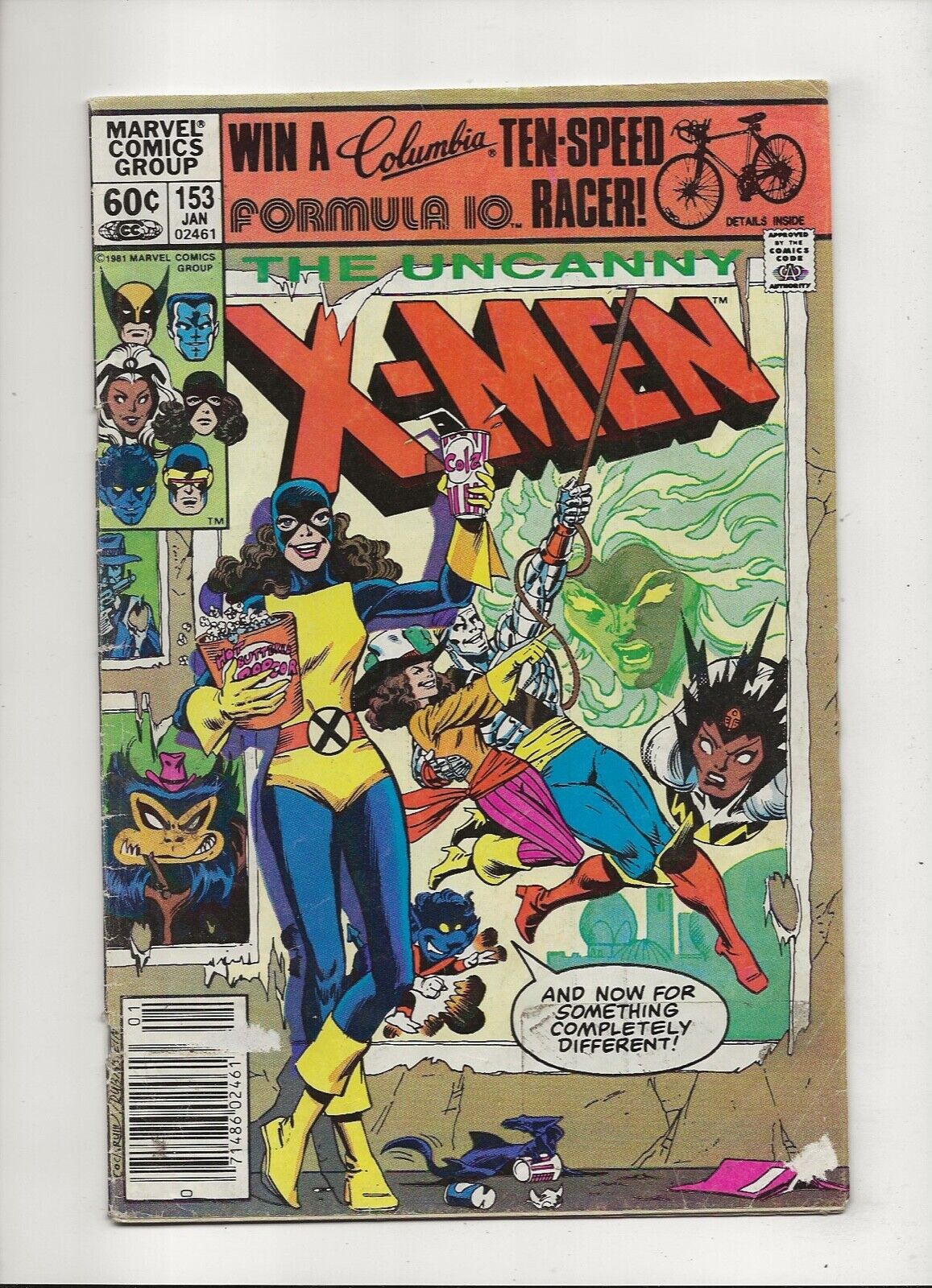 The Uncanny X-Men #153 (1982) GD 2.0