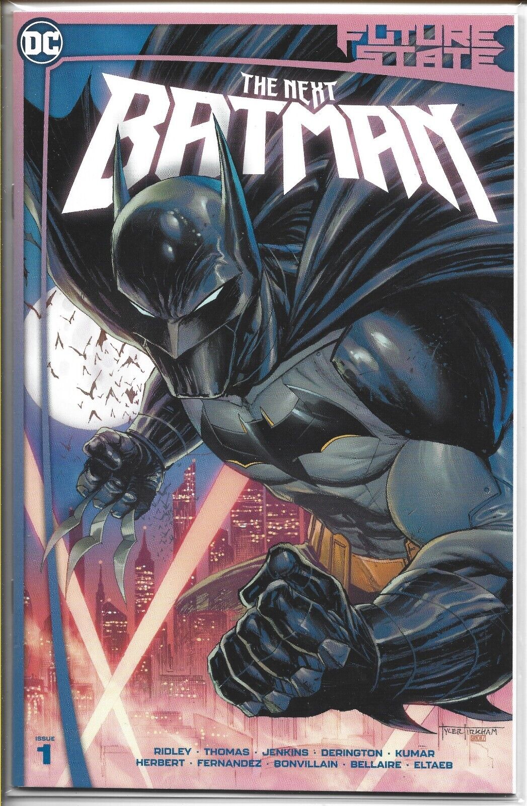 THE NEXT BATMAN #1 TYLER KIRKHAM VARIANT LMT TO 3000 DC COMICS 2021 NEW UNREAD