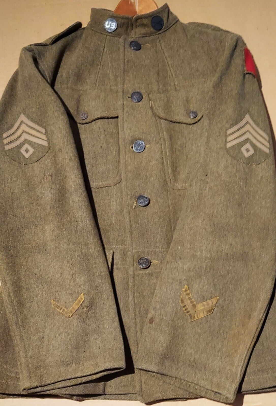 Original WWI U.S. Army Tunic Jacket - 28th Infantry Division \