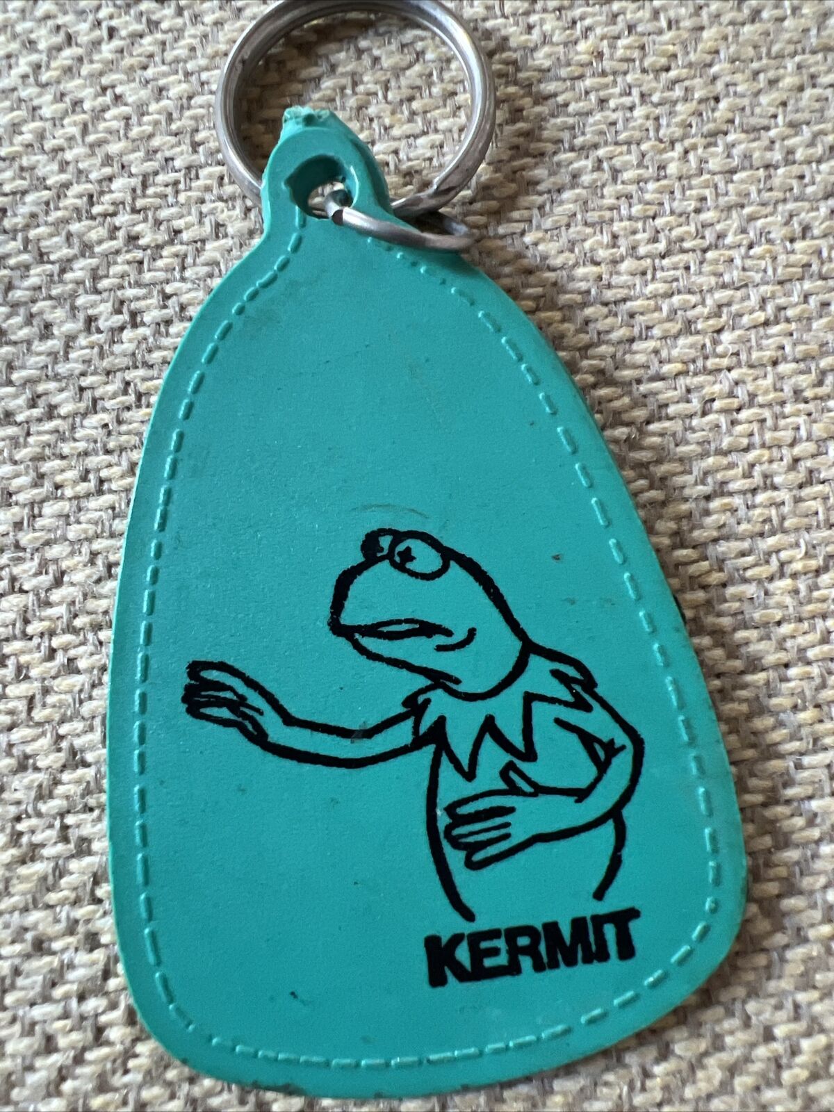 Vintage Keychain Kermit Rare Old