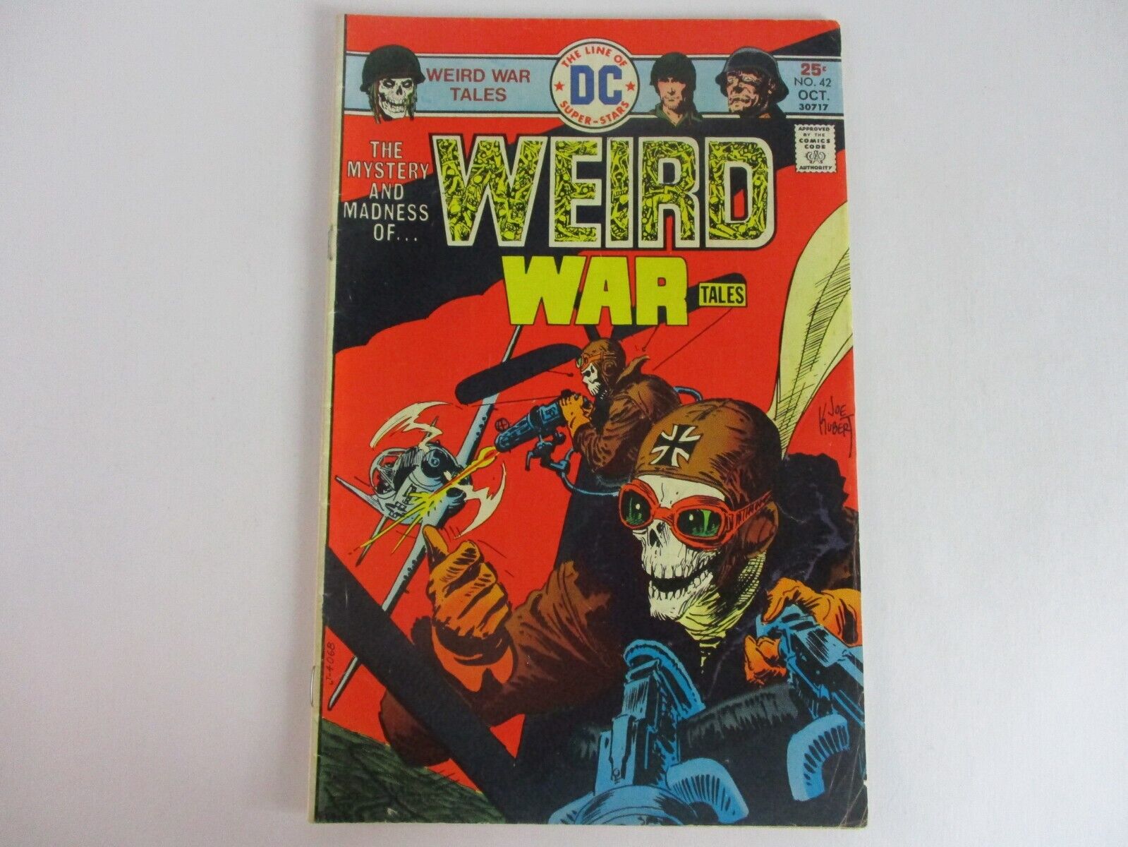 DC Comics WEIRD WAR TALES #42 October 1975 VG
