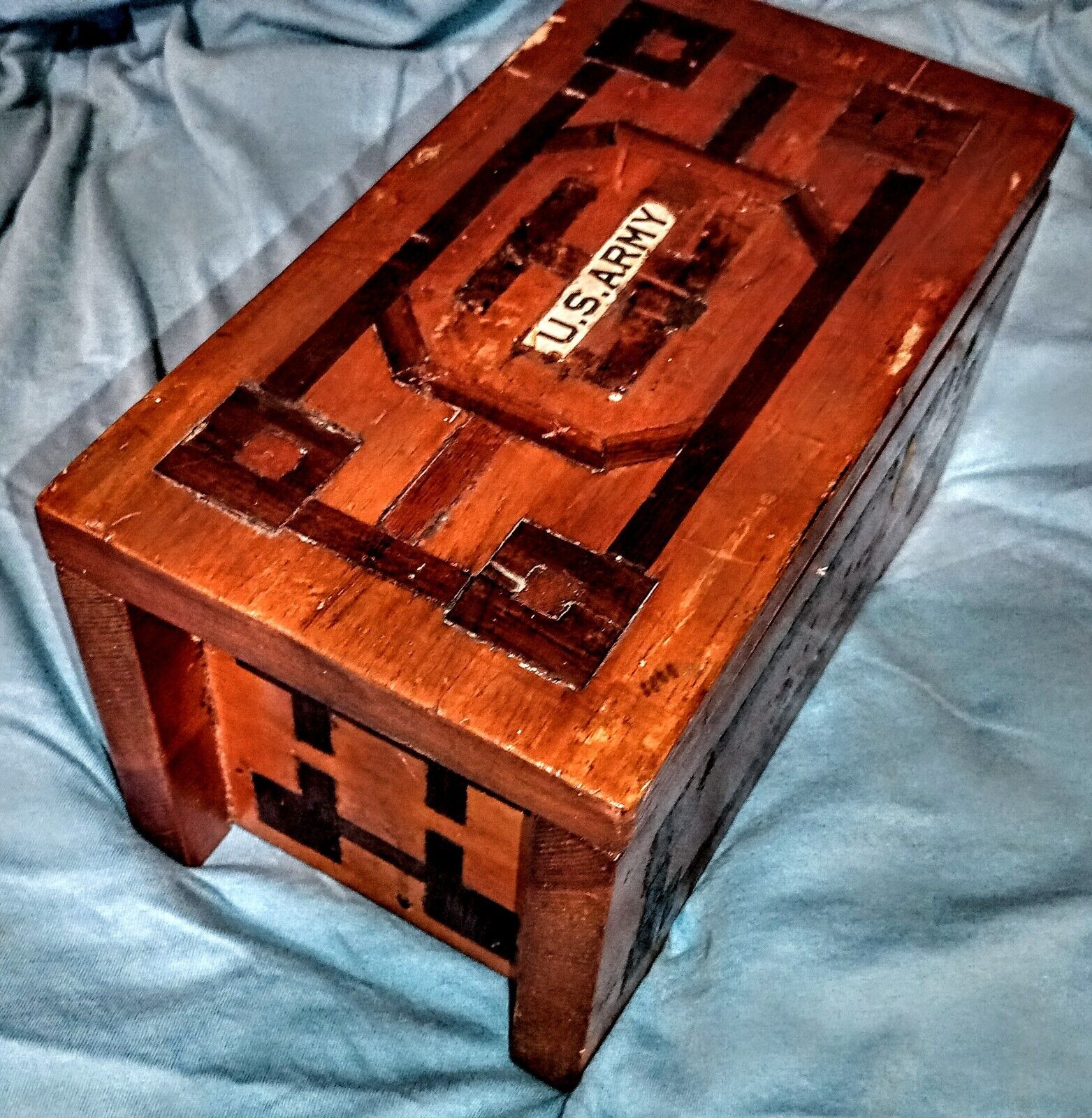 Vintage Wooden Box, Very Cool, 10\