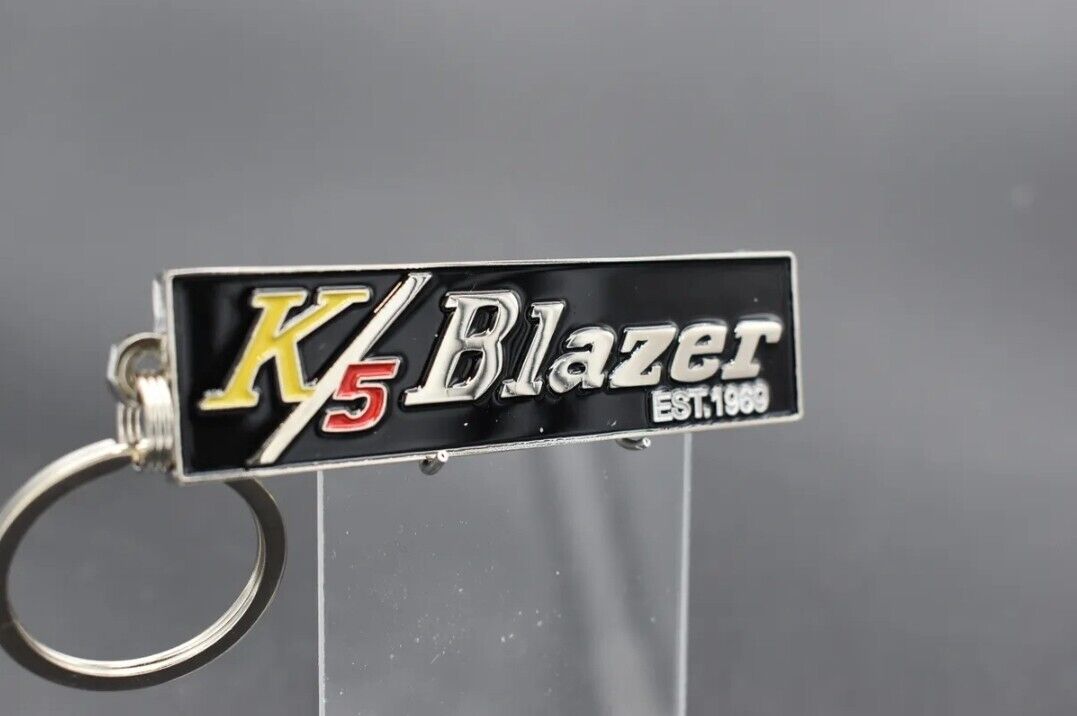 Very unique, Chevy K/5 Blazer, est.1969 emblem keychain