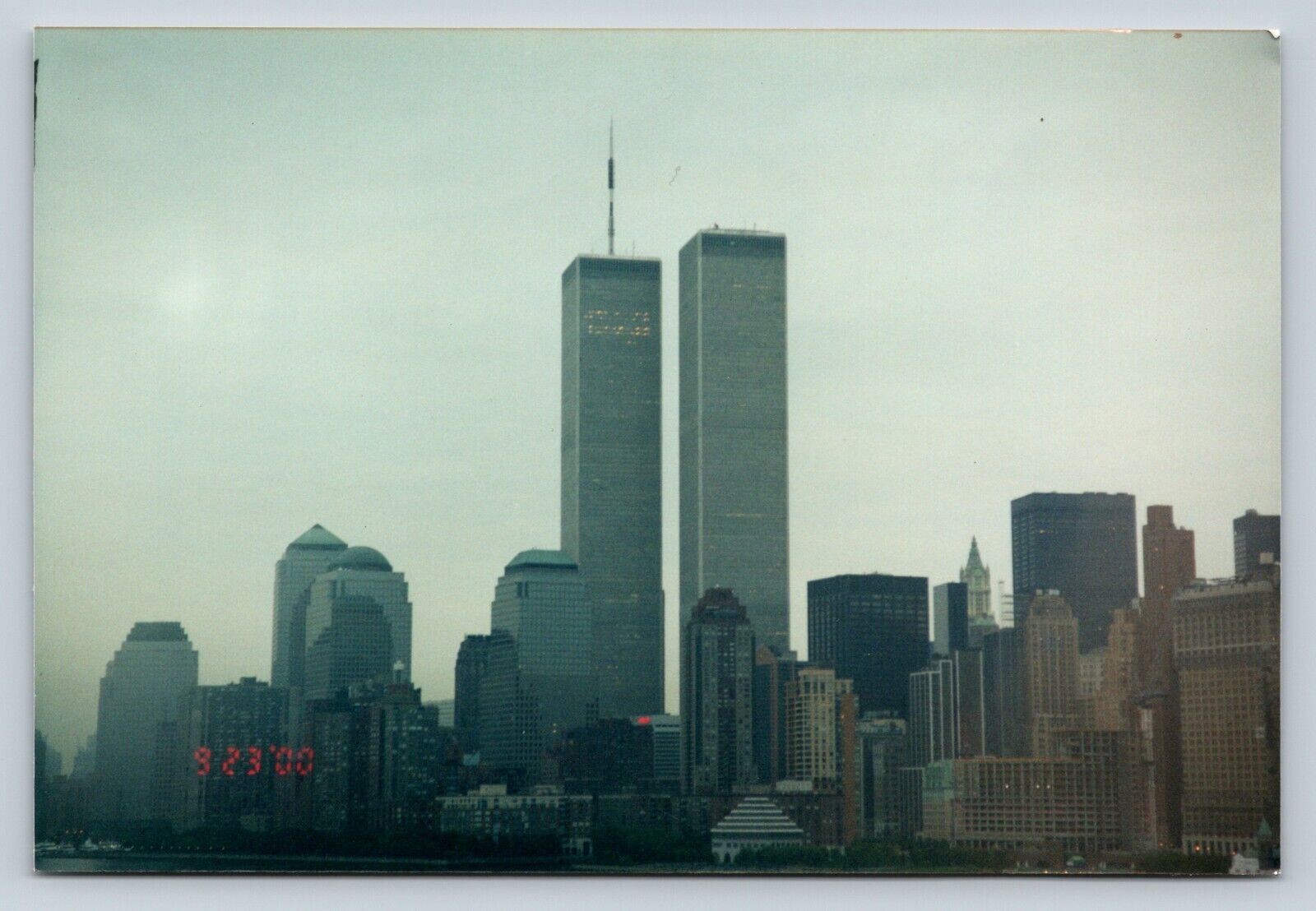 c2000 Twin Towers New York City NY Skyline VINTAGE 6x4\