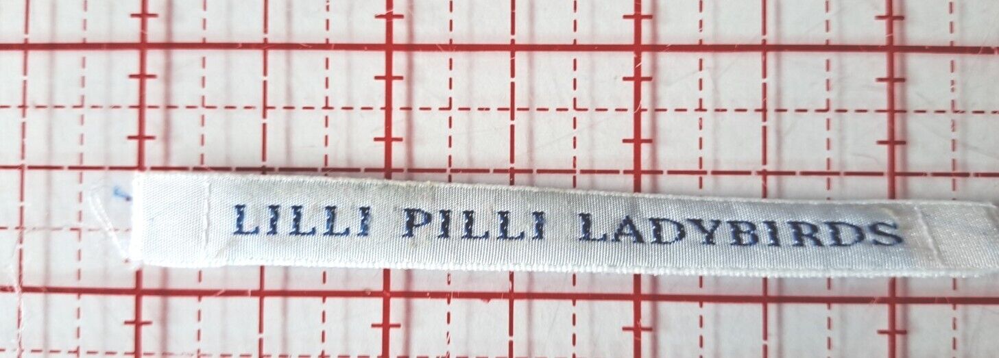 Lilli Pilli Ladybirds Girl Guide Name Tape Badge
