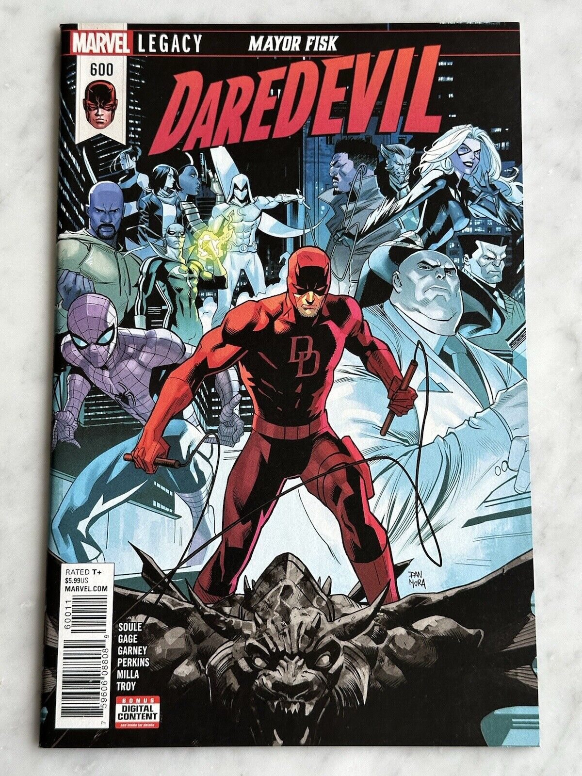 Daredevil #600 NM 9.4 - Buy 3 for  (Marvel, 2018)