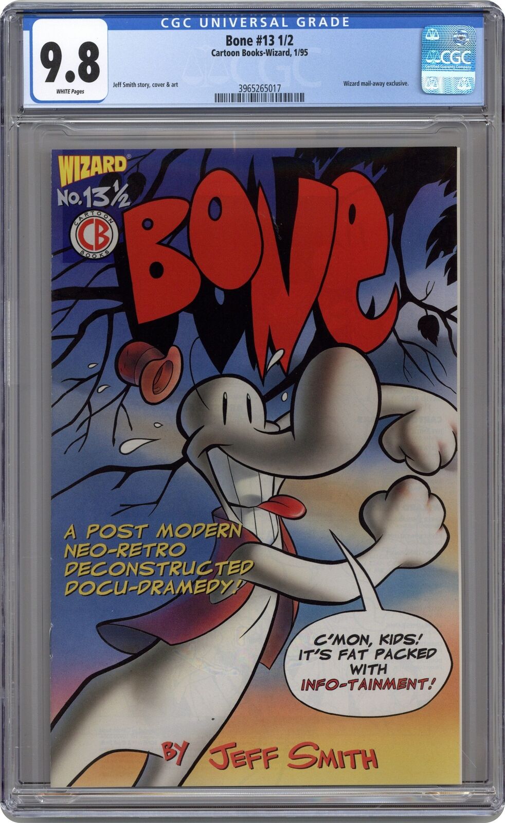 Bone Wizard 1/2 #13 CGC 9.8 1994 3965265017