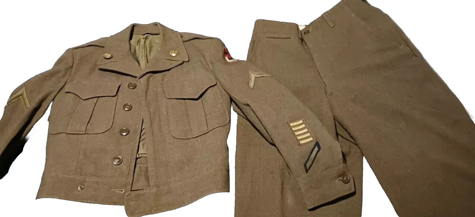 Authentic U.S 2nd Army World War 2 Eisenhower Jacket