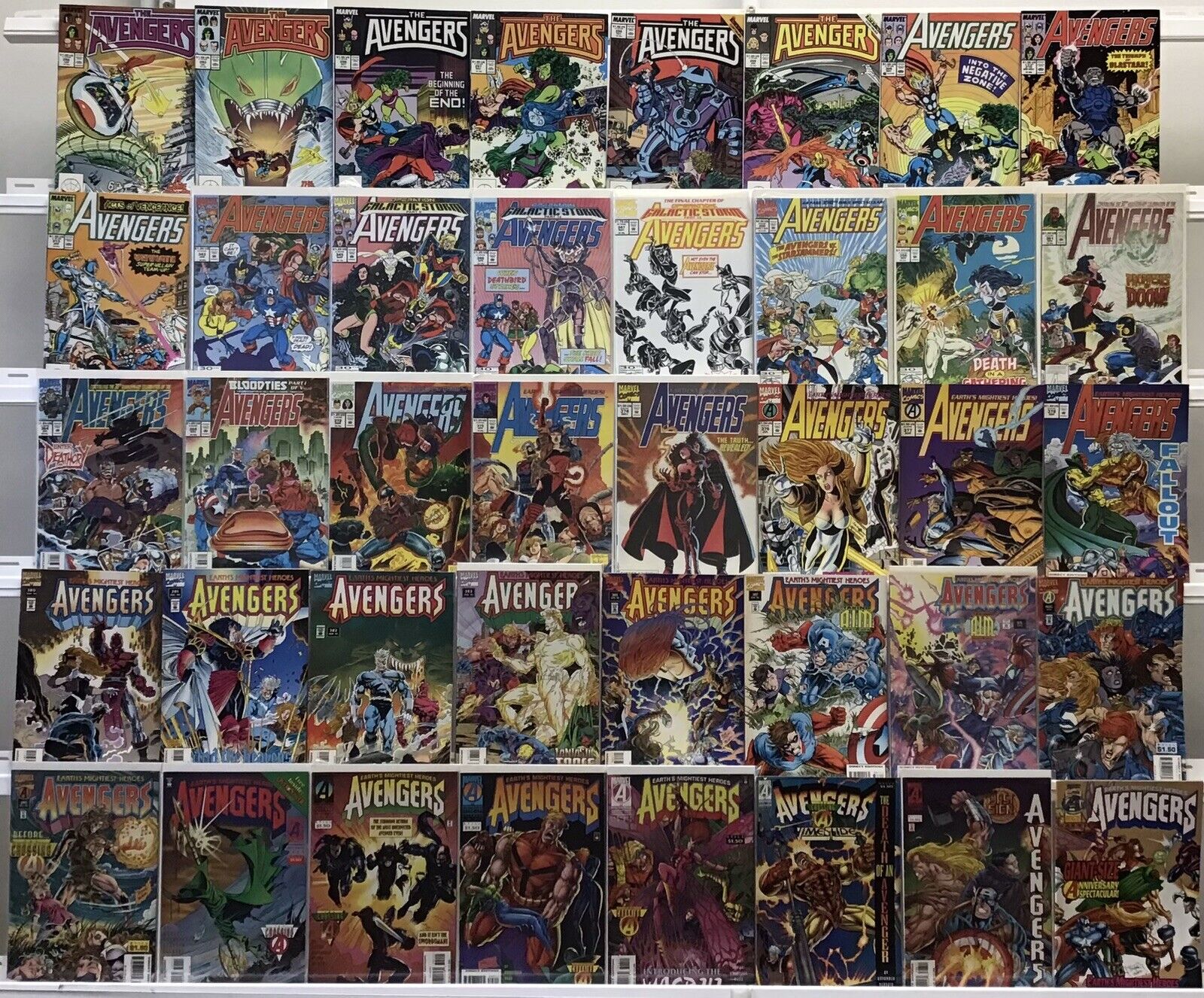 Marvel Comics - Avengers 1st Series - Comic Book Lot of 40