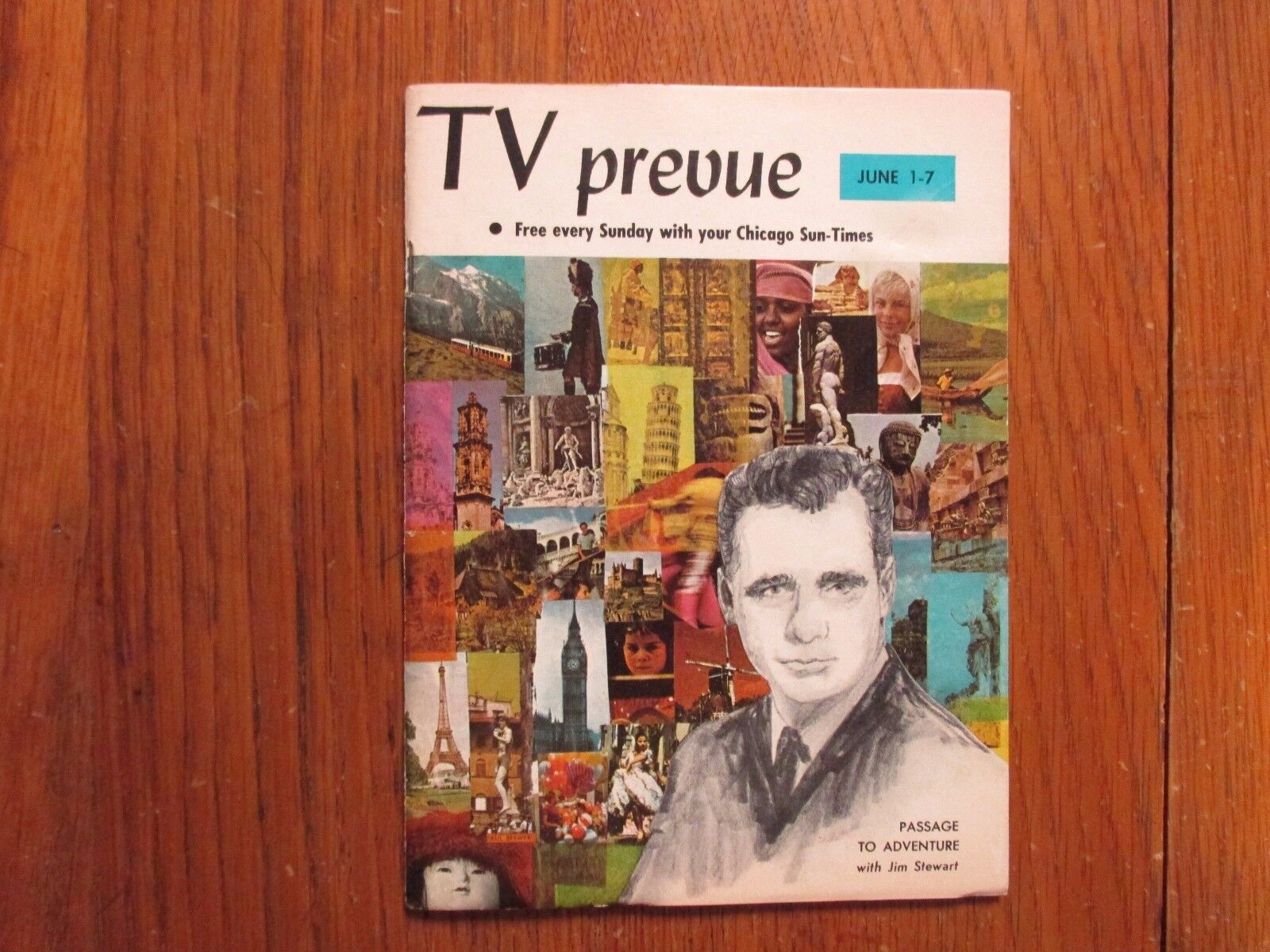 June 1, 1969 Chicago Sun-Times TV Prevue Magazine(JIM STEWART/SONG OF THE PEOPLE