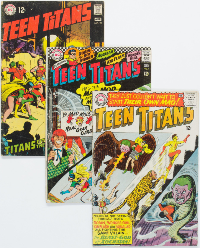 Teen Titans (1st Series 1966) (Lot of 16 Comics - DC 1966) (VIEW: ITEM VIDEO)