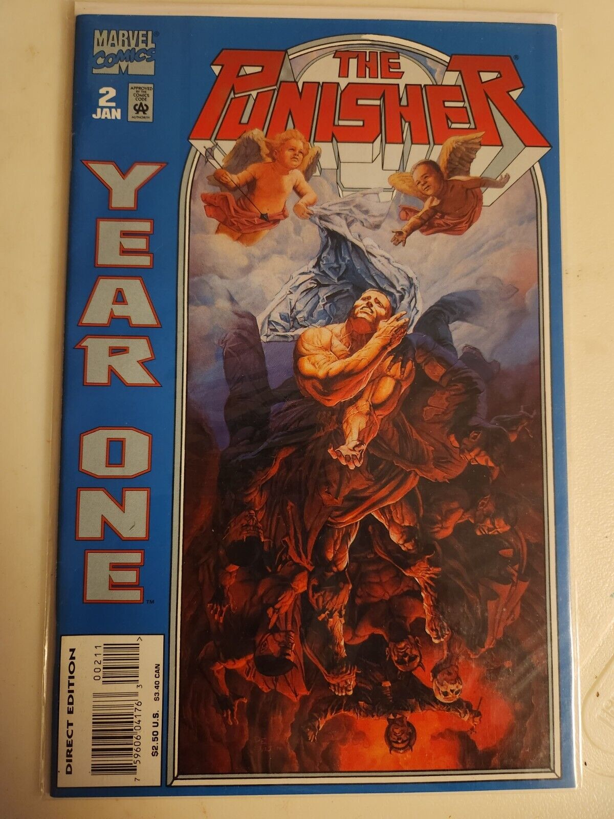 The Punisher: Year One #2 MARVEL COMIC BOOK 9.0 V23-42