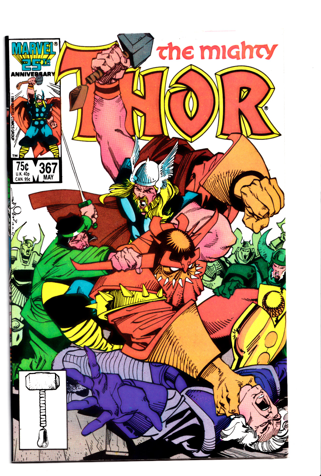 Thor #367 1986 Marvel Comics