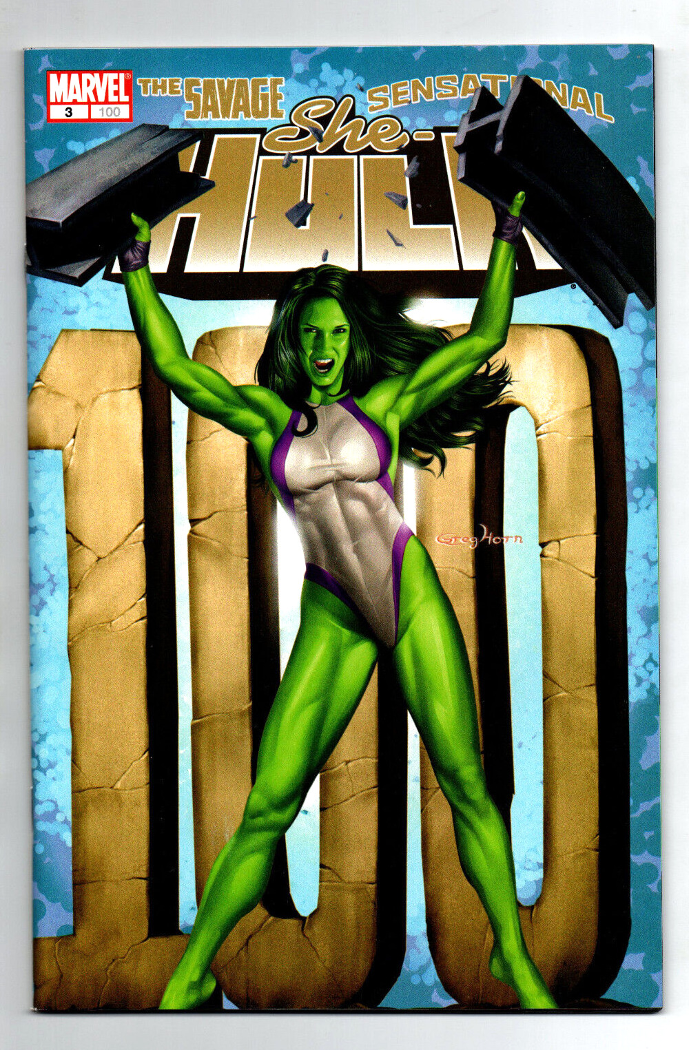 She-Hulk #3 - 1st App Mr. Orobourous & Mr Paradox - 2006 - (-NM)