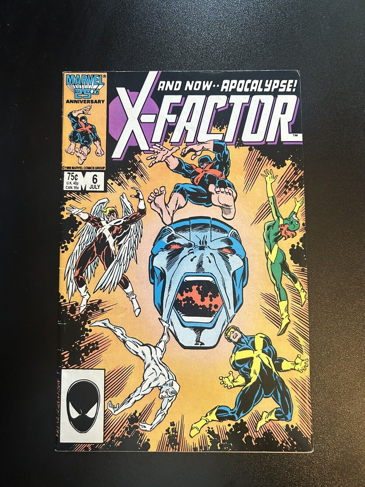X-Factor #6 1986 1st full app Apocalypse