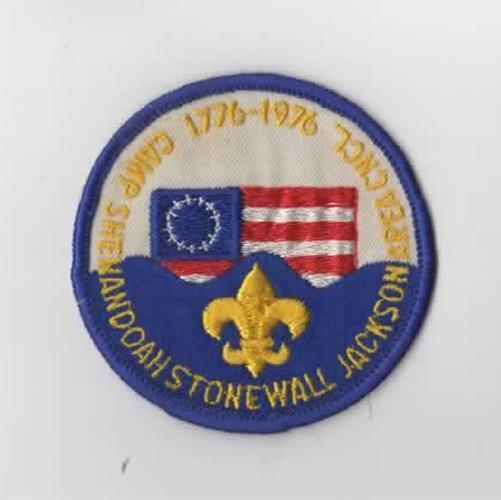 1776-1976 Camp Shenandoah Stonewall Jackson Area Cncl. DBL Bdr. [CA-2754]