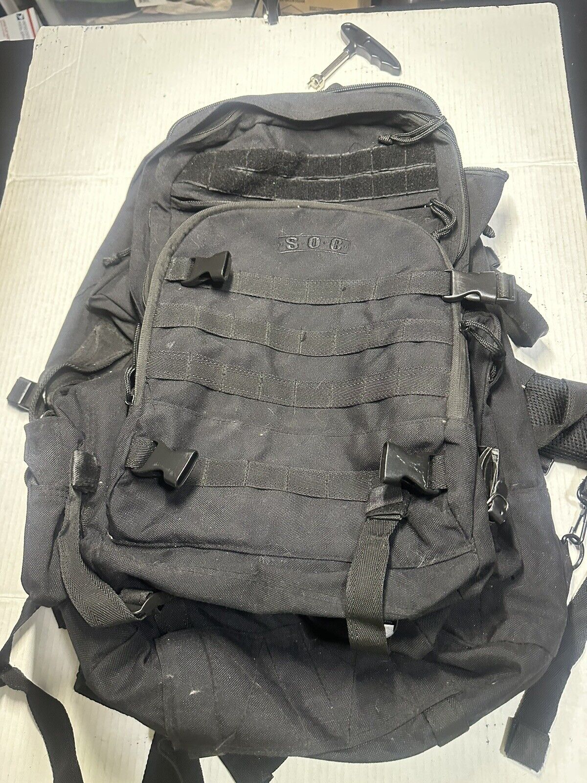 SOC Gear Bugout Bag Black MILITARY TACTICAL BACKPACK SANDPIPER OF CALIFORNIA