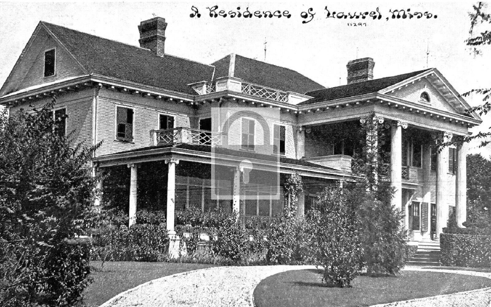 Residence House Laurel Mississippi MS - 8x10 Reprint