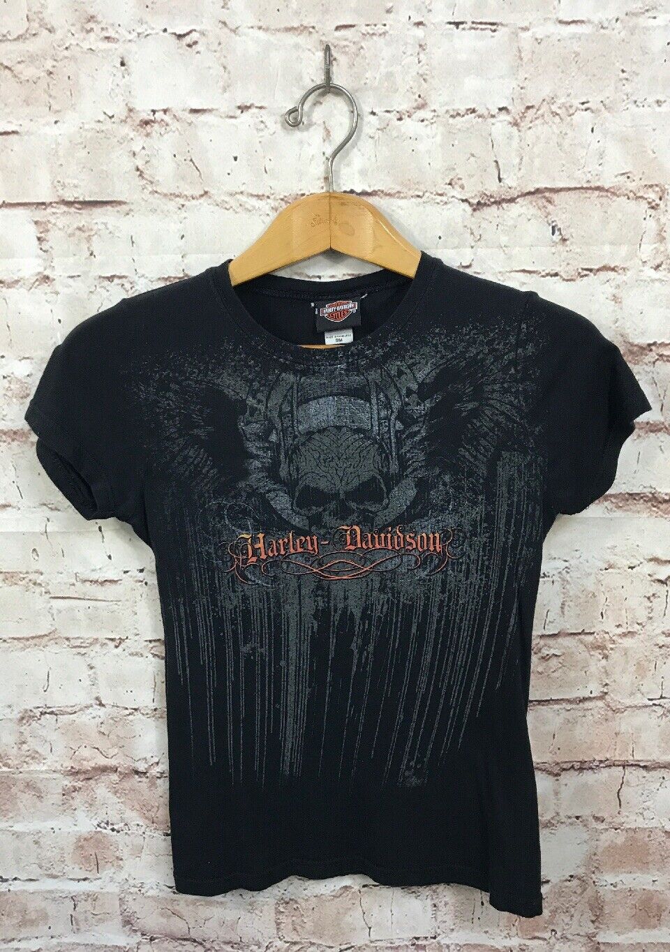 Harley Davidson Shirt Size Small Women’s Fitted Short Sleeve Jackson Tennessee