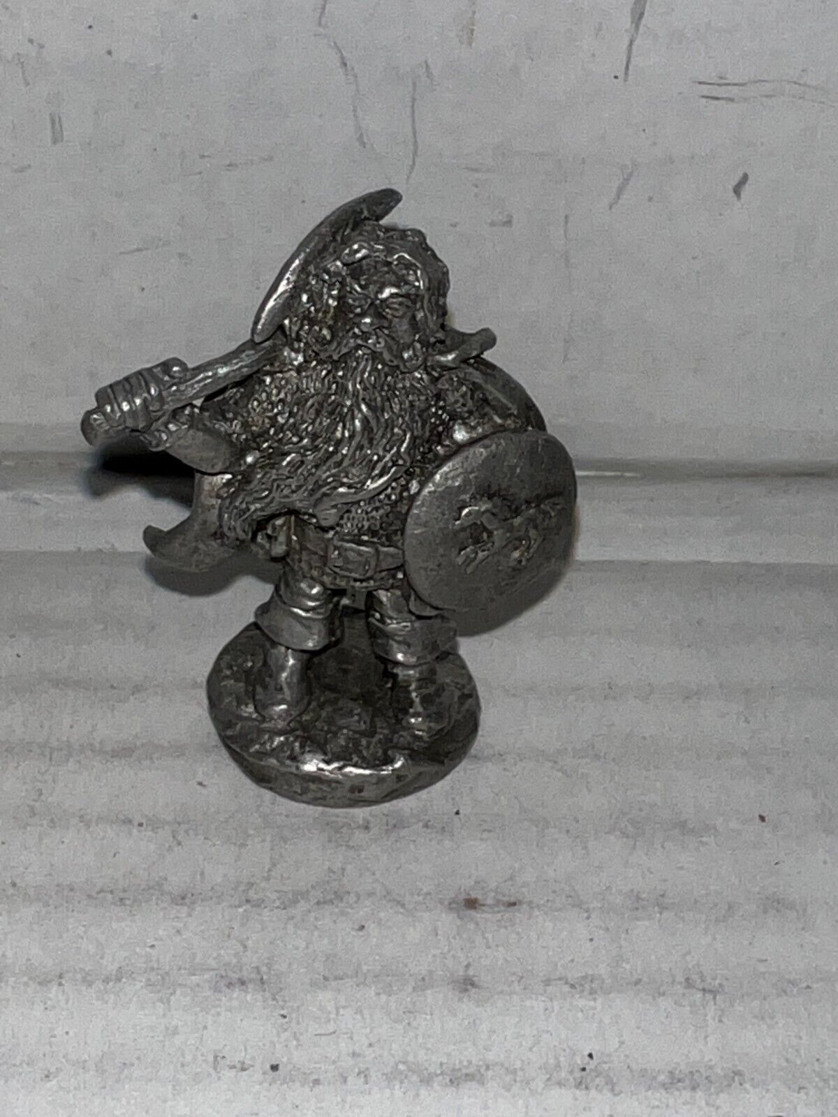 Vintage Gallo Pewter Lord of the Rings Gimli Figurine 1982 2 3/4\'\'