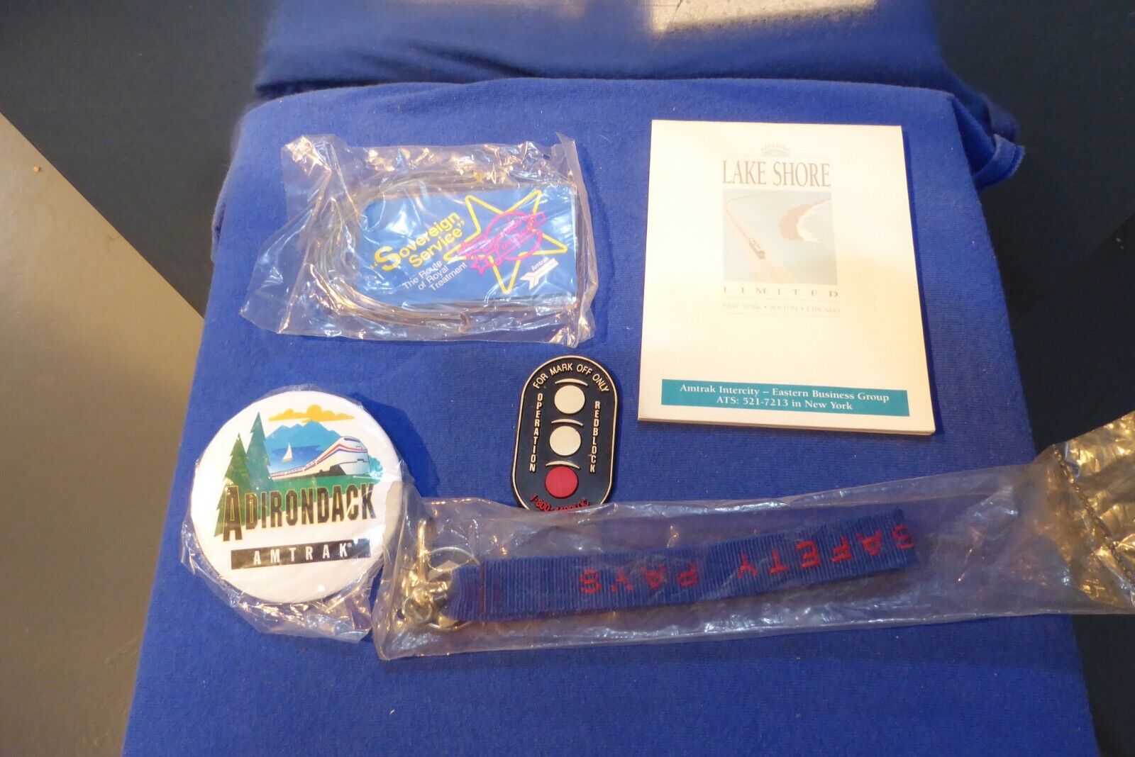 Vintage Amtrak Collectables NEW OLD Stock.