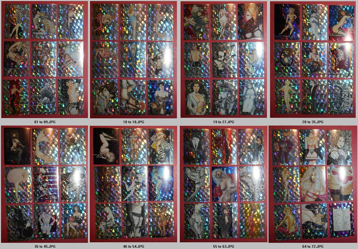 Olivia De Berardinis - Series II - 72 Card Set - Prism Style - 1993
