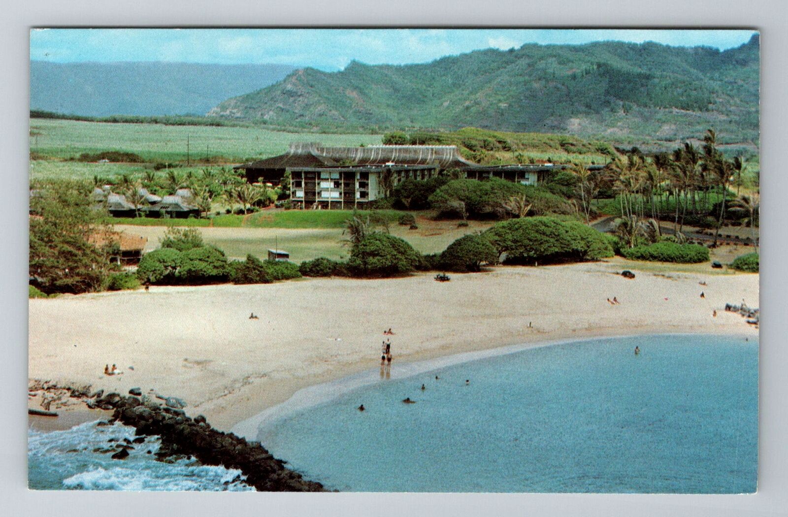 Kauai HI-Hawaii, Kauai Resort Hotel, Advertisement, Antique, Vintage Postcard
