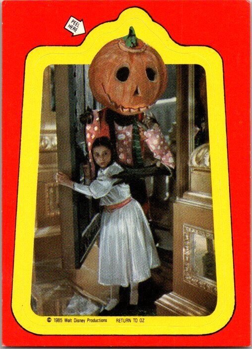 1985 Topps Return to Oz #28 (Jack and Dorothy)