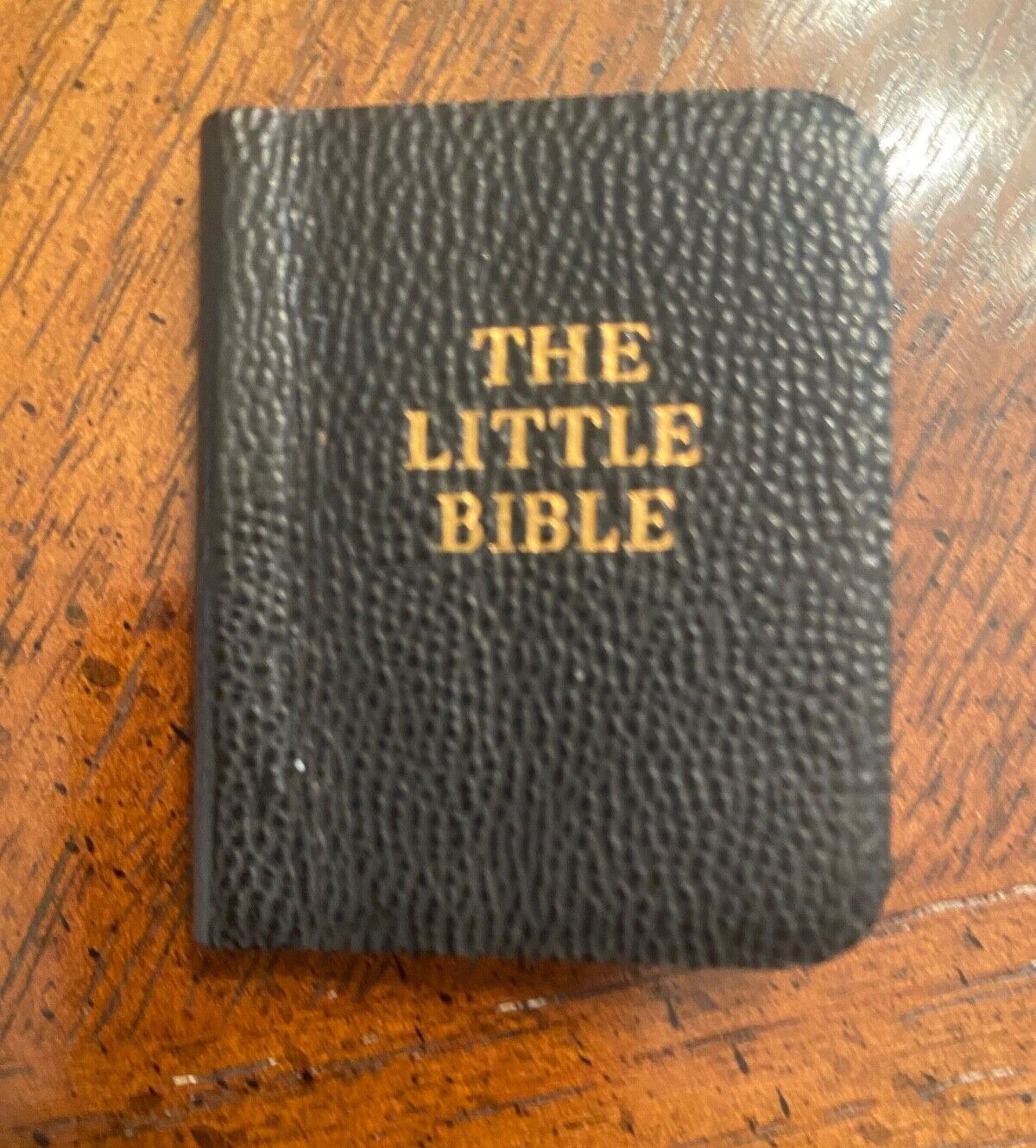 Vintage Miniature Book THE LITTLE BIBLE