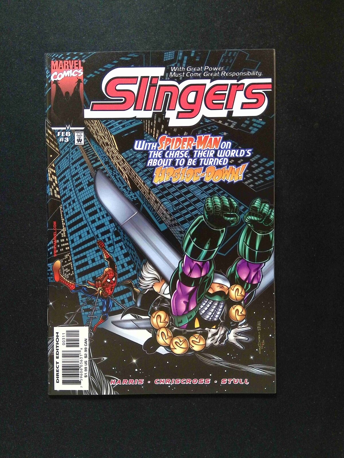 Slingers #3  MARVEL Comics 1999 NM-