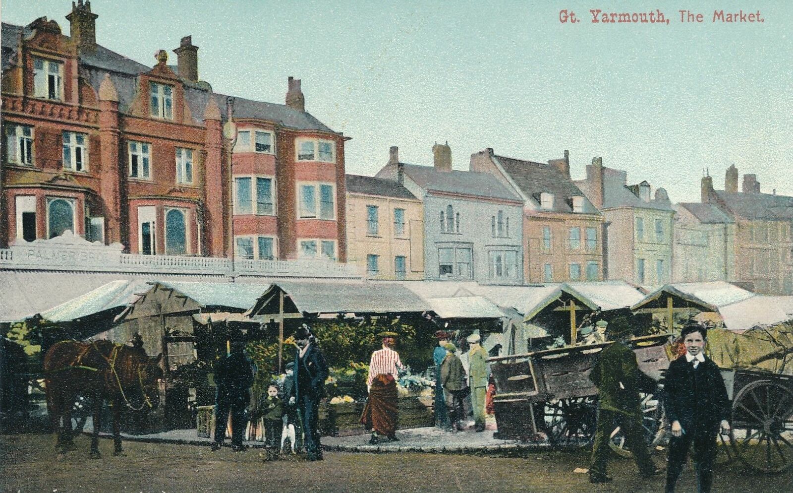 GREAT YARMOUTH - The Market - Norfolk - England