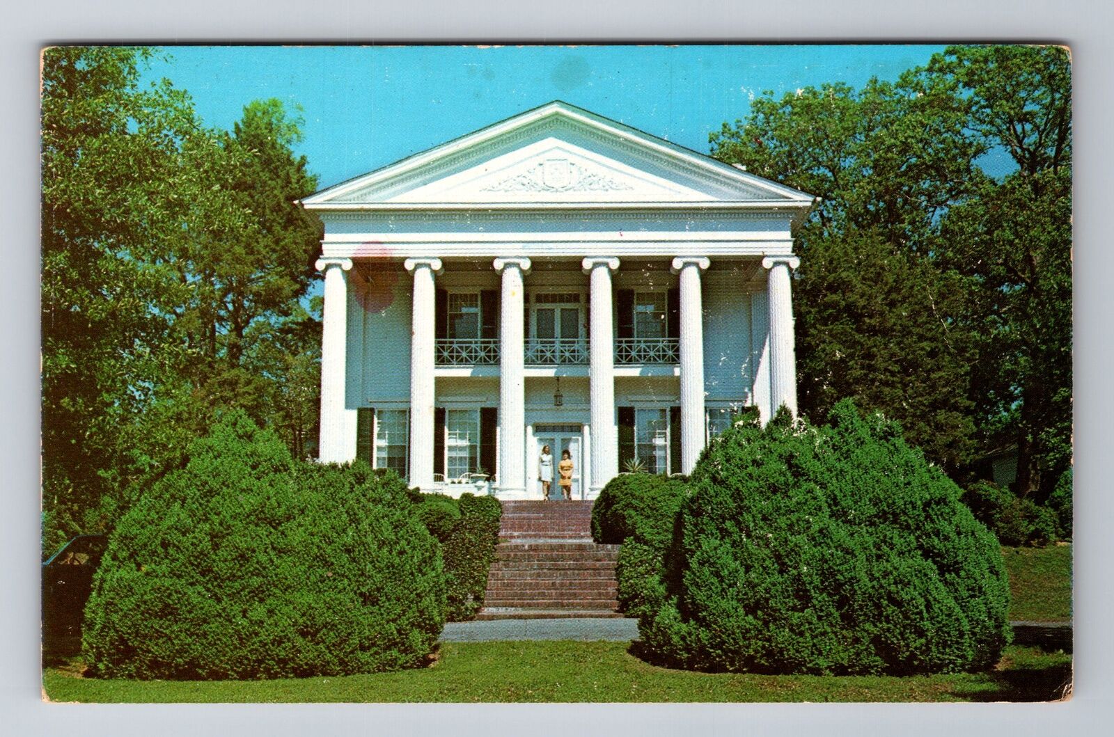 Mount Berry GA-Georgia, Oak Hill, Ancestral Home Martha Berry Vintage Postcard