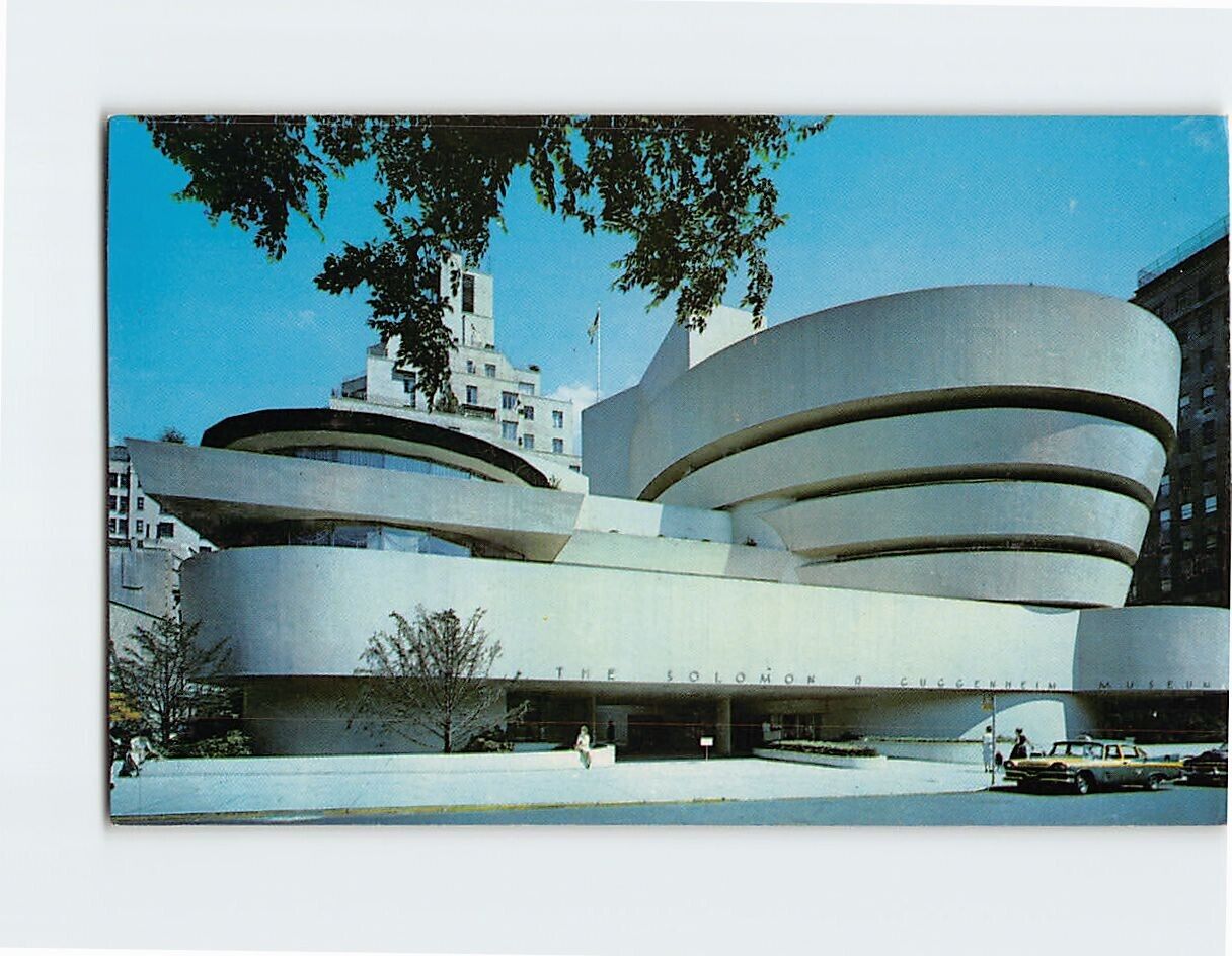 Postcard Guggenheim Museum NYC New York USA North America