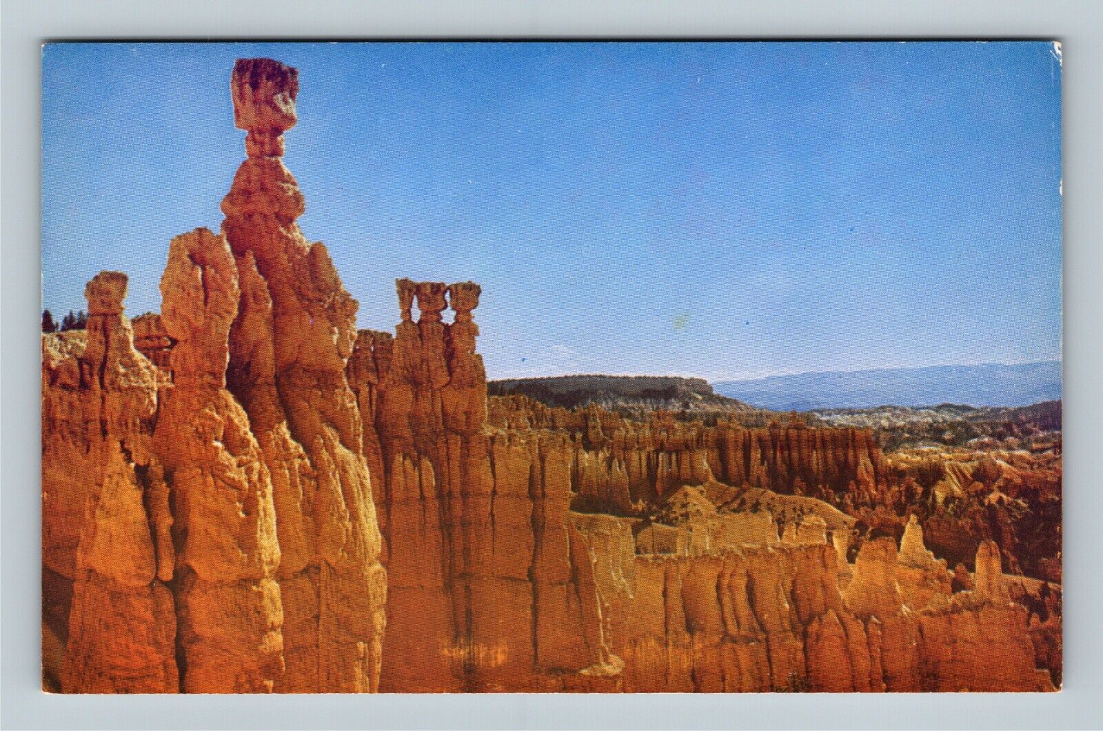 Bryce Canyon National Park Temple Of Osiris Rock Formations Chrome Utah Postcard