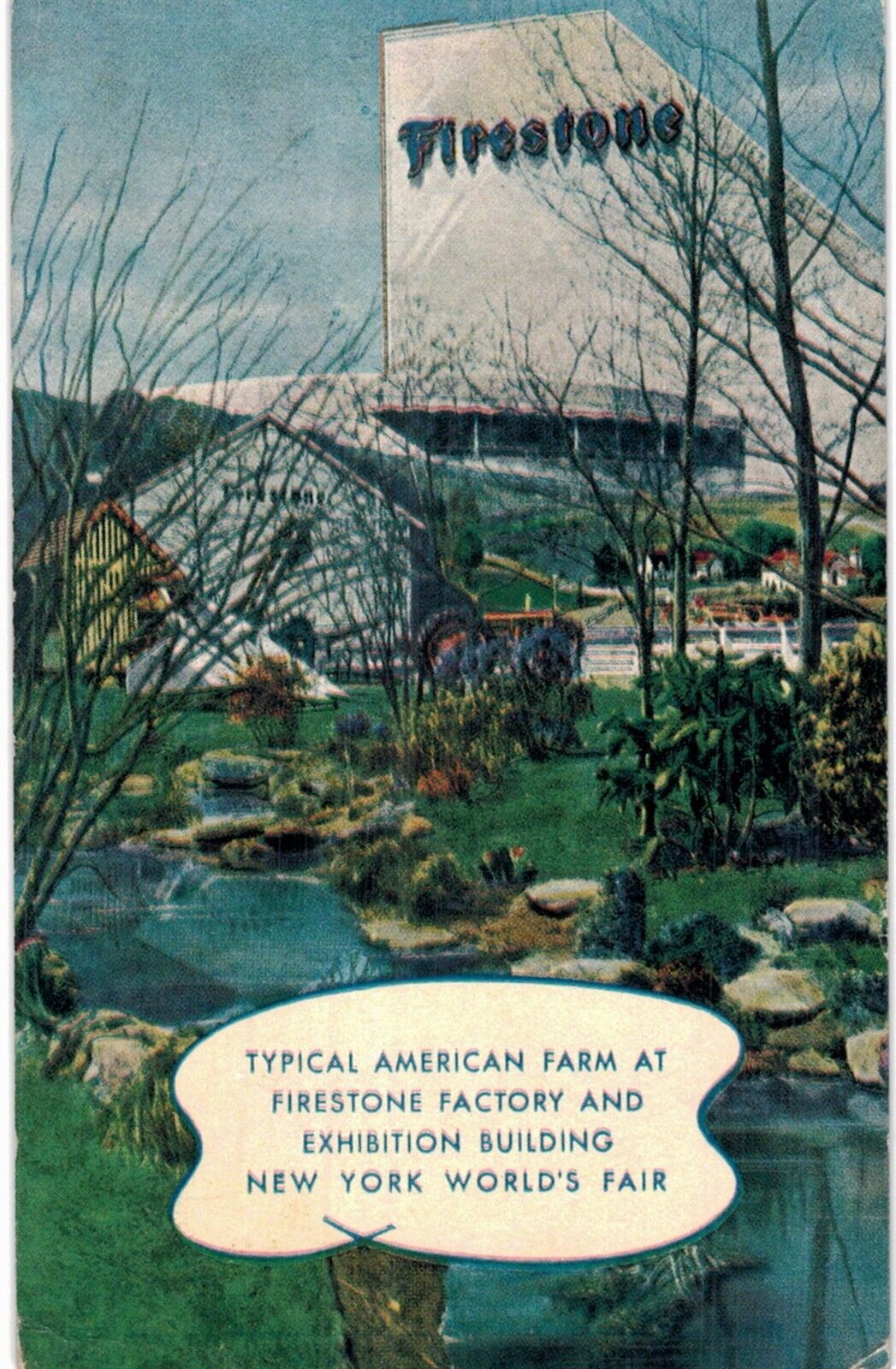 NYC 1939 World\'s Typical American Farm Firestone New York City 