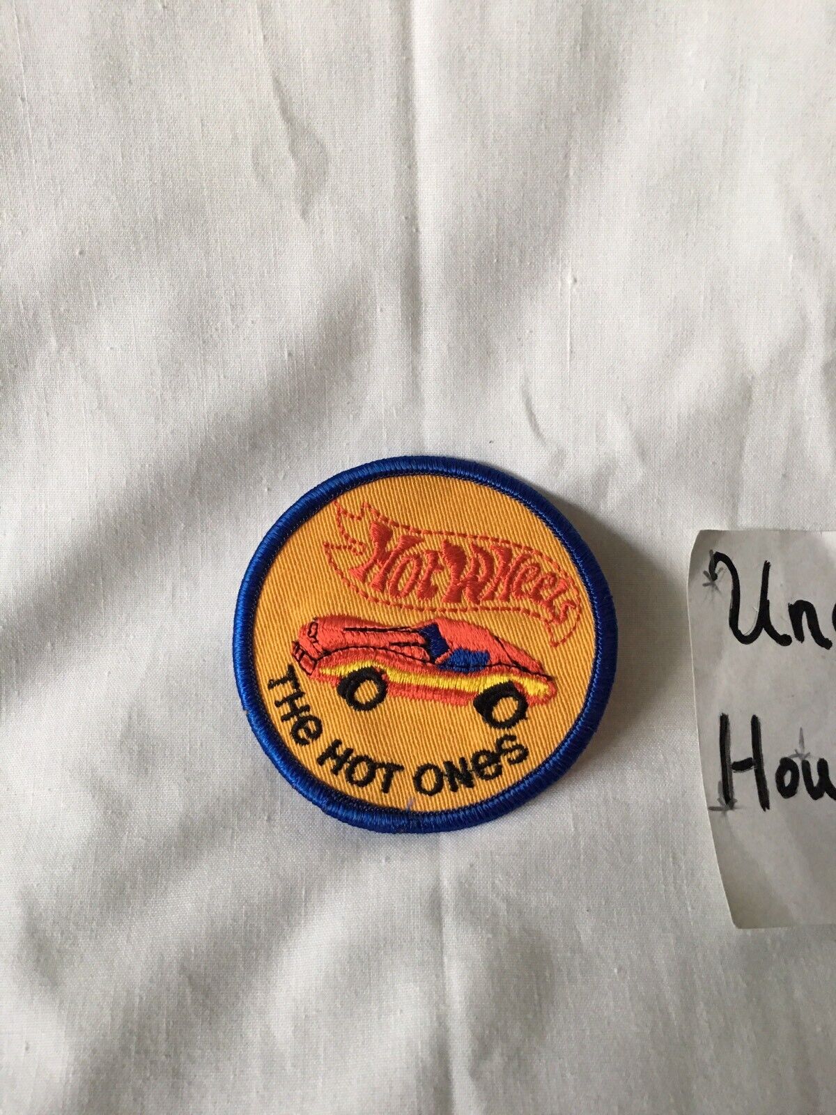Early 1980’s Hot Wheels ‘The Hot Ones’ Corvette Embroiderd Patch, New