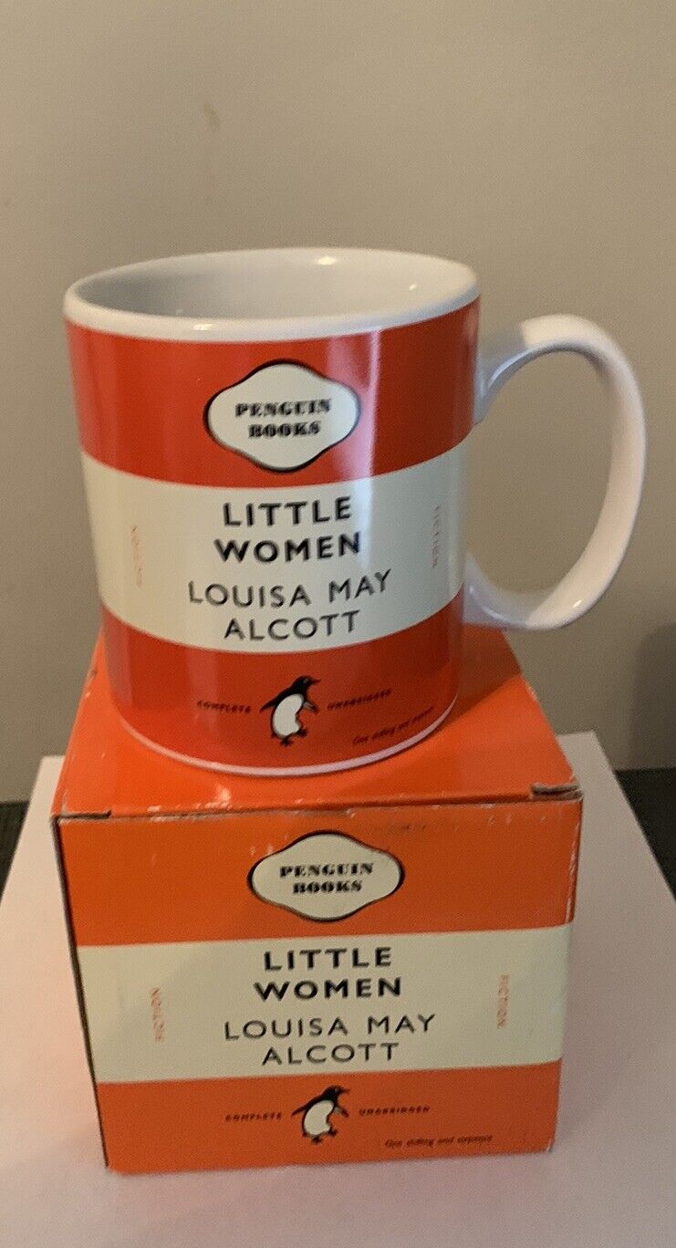 Little Women Coffee Cup Louisa May Alcott Mug Penguin Collection 14 oz NIB