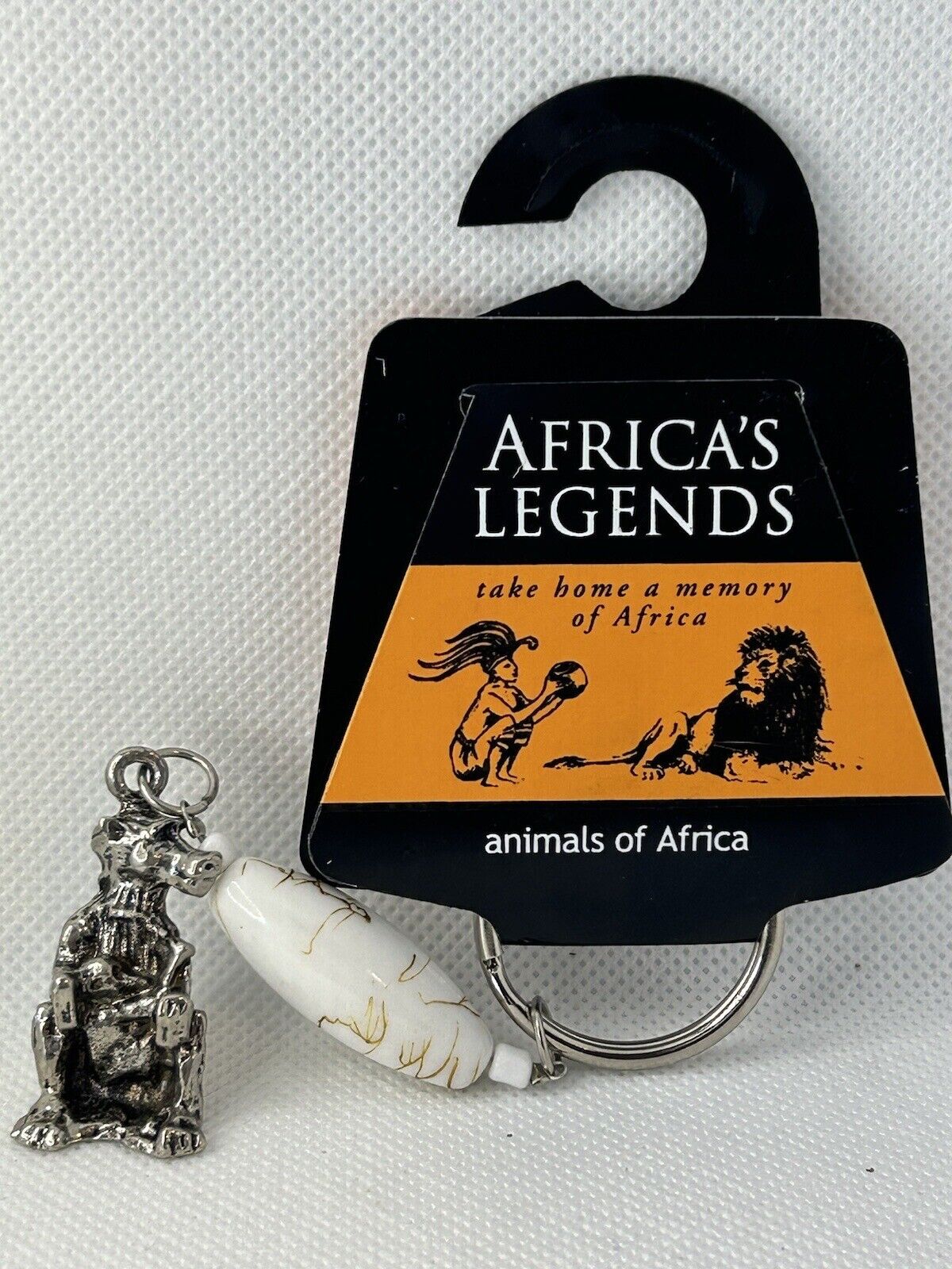 Africa’s Legends Keychain - Animals of Africa - Product Of Africa Authentic