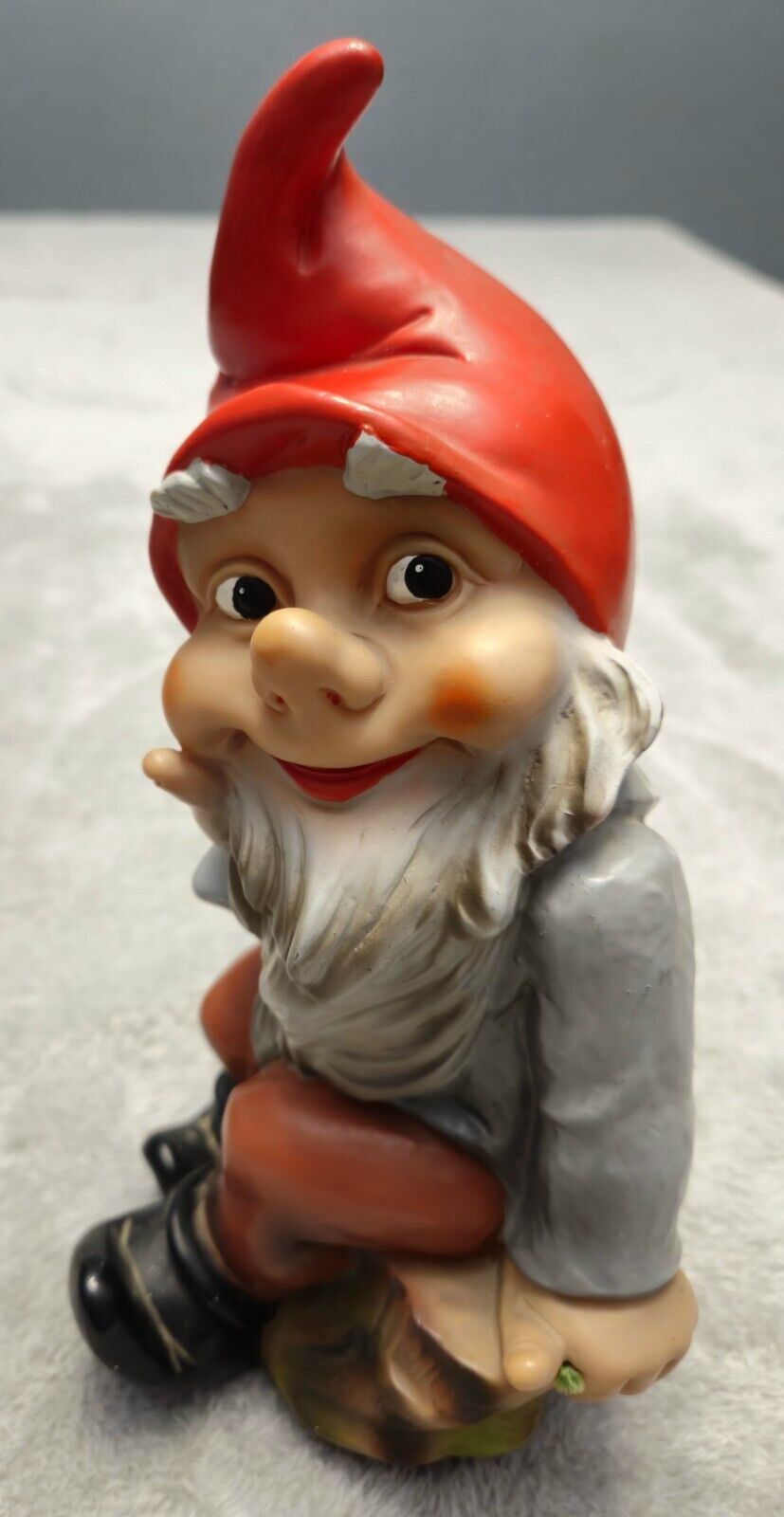 Heissner Garden Gnome Elf 923 Figurine West Germany Vintage