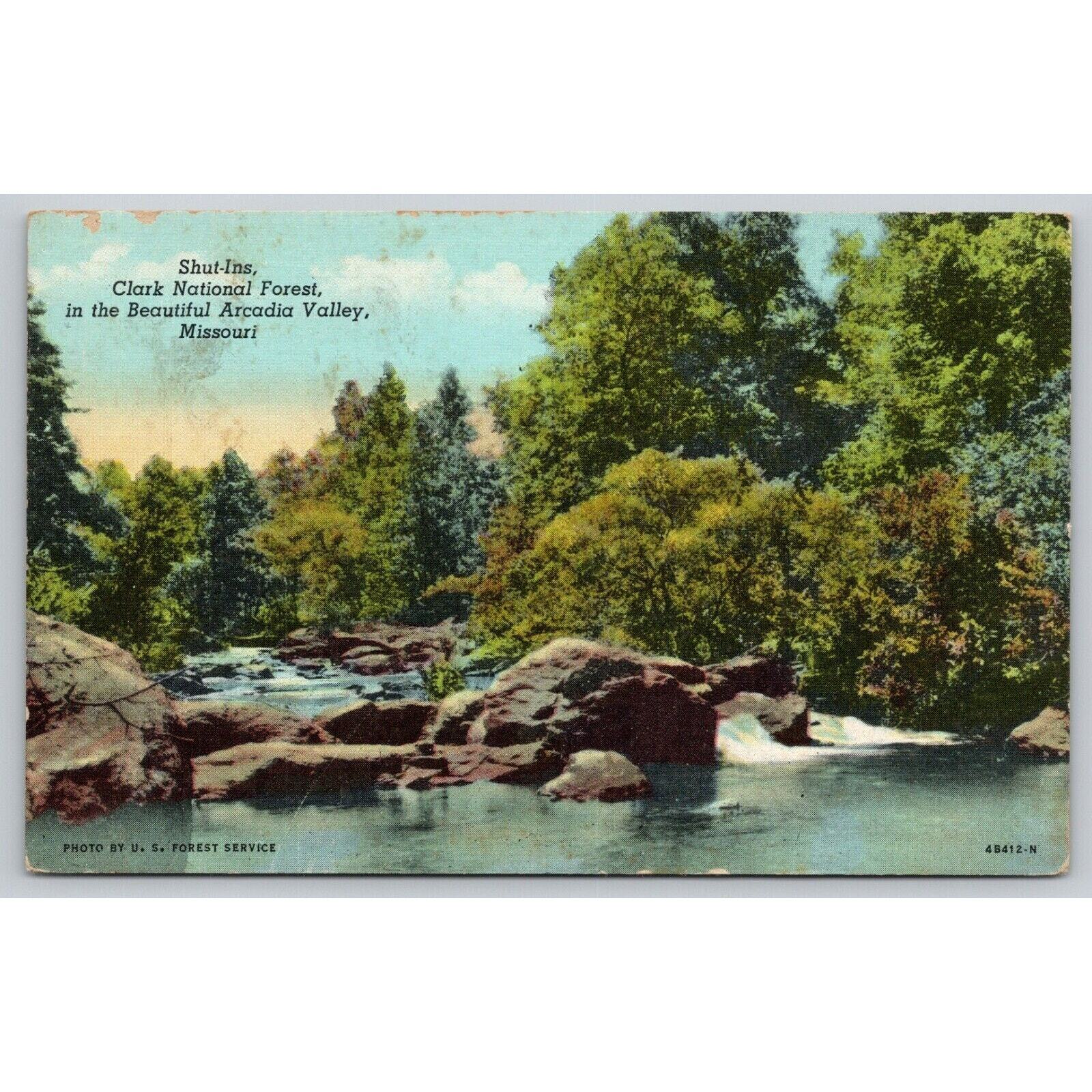 Postcard MS Arcadia Valley Shut-Ins Clark National Forest