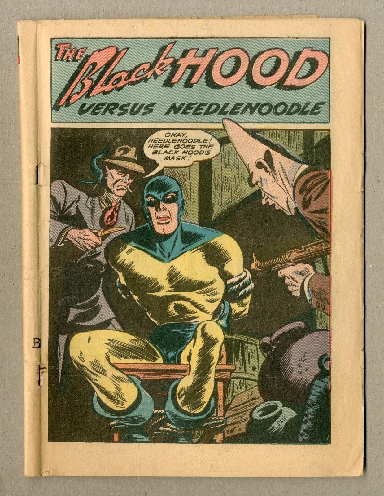 Black Hood Comics #19 Coverless 0.3 1946