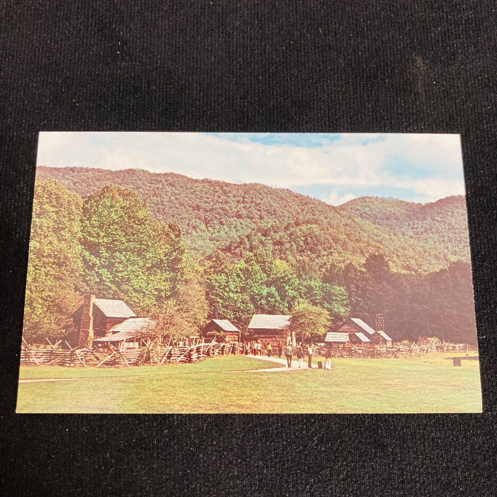 VTG‼ Great Smoky Mountains National Park Pioneer Farmstead Postcard • UNPOSTED‼